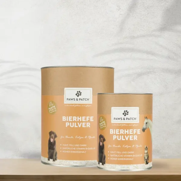 Paws & Patch Bierhefe Pulver 150g für Hunde, Katzen und Pferde – Bild 3