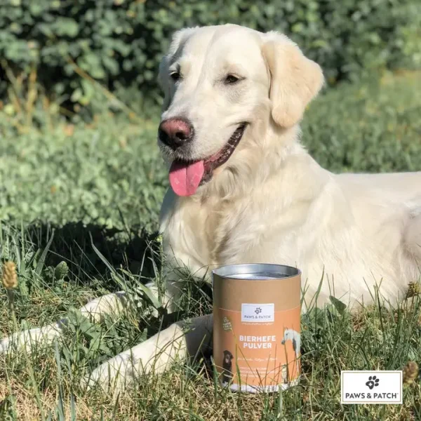 Paws & Patch Bierhefe Pulver 150g für Hunde, Katzen und Pferde – Bild 2