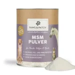 Paws & Patch MSM Pulver für Hunde, Katzen und Pferde (250g)