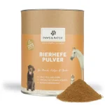 Paws & Patch Bierhefe Pulver 150g für Hunde, Katzen und Pferde