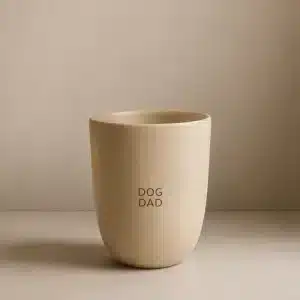 Dune Steinzeugbecher 220 ml -Dog Dad