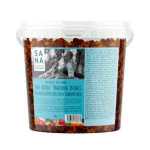 SANA Trainingsknöchelchen Kaninchen (1kg-Eimer)